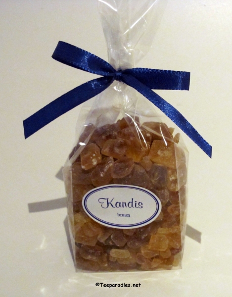 Würfelkandis braun 250 g.