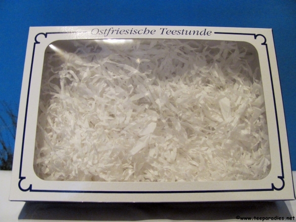 Geschenkverpackung "Teeschachtel ostfriesische Teestunde"