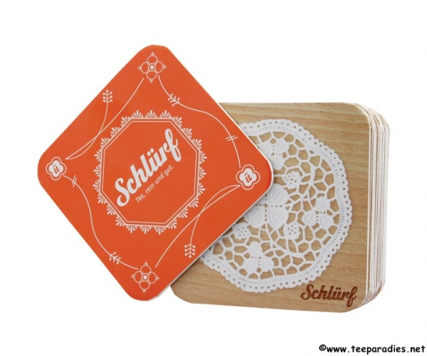 Schlürf Teedeckel - 100 Teedeckel