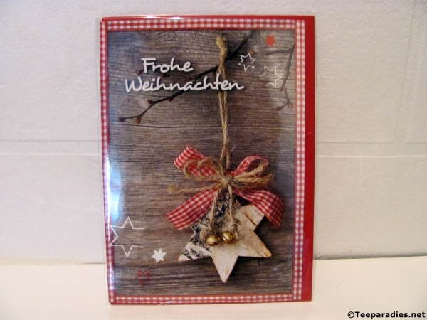 Weihnachtskarte: Frohe Weihnachten