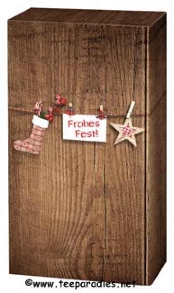 2er Weihnachtskarton:  Frohes Fest
