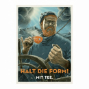 Schlürf - Poster "Halt die Form"